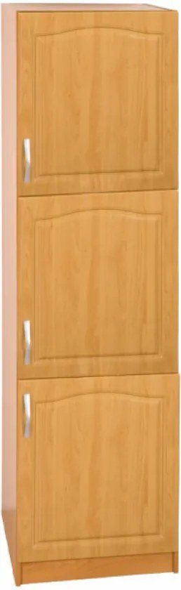 Magas konyhaszekrény, éger, balos, LORA MDF NEW KLASIK S40 / 210/57