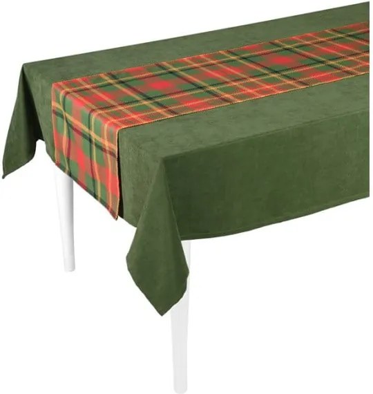 Honey Celebration zöld-piros asztali futó, 40 x 140 cm - Mike & Co. NEW YORK