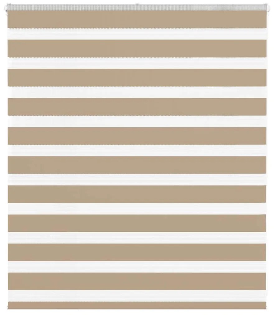 zebrafüggönnyel homokbarna szövetszélesség 115,9 cm poliészter