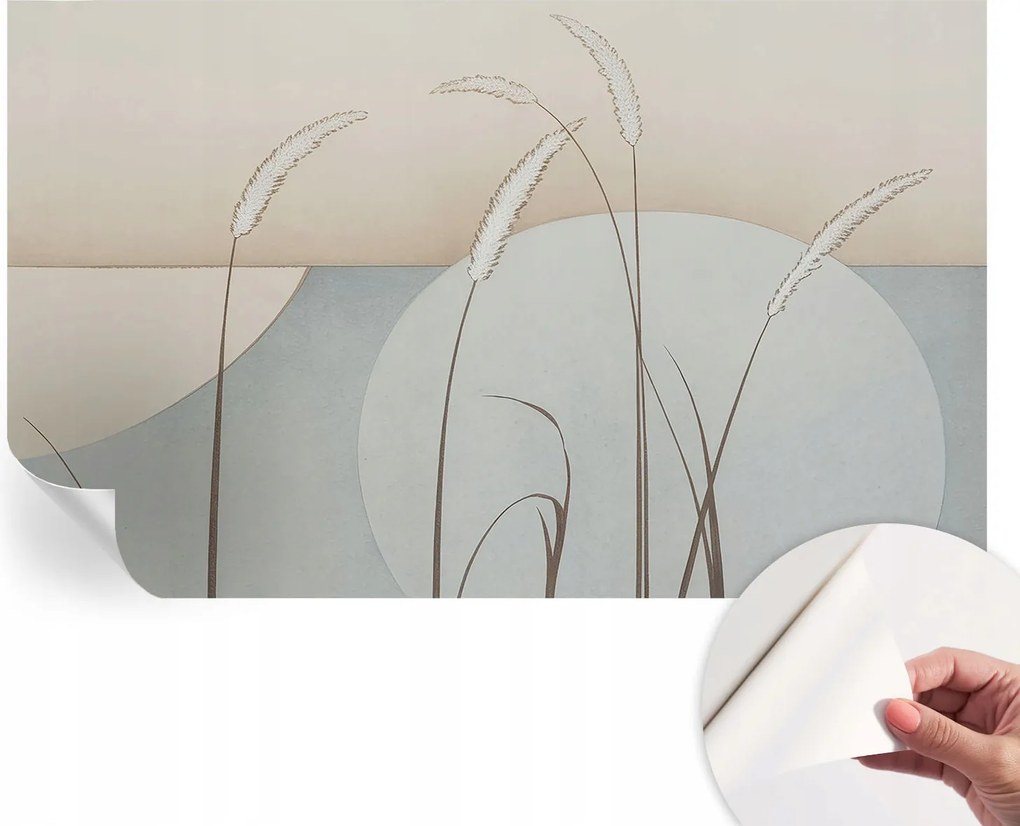 Dekoratív öntapadós fotótapéta Hálószobába Enyhe fű 416x254 cm