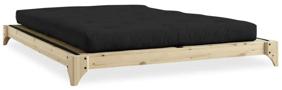 Borovi fenyő franciaágy ágyráccsal 180x200 cm Elan – Karup Design