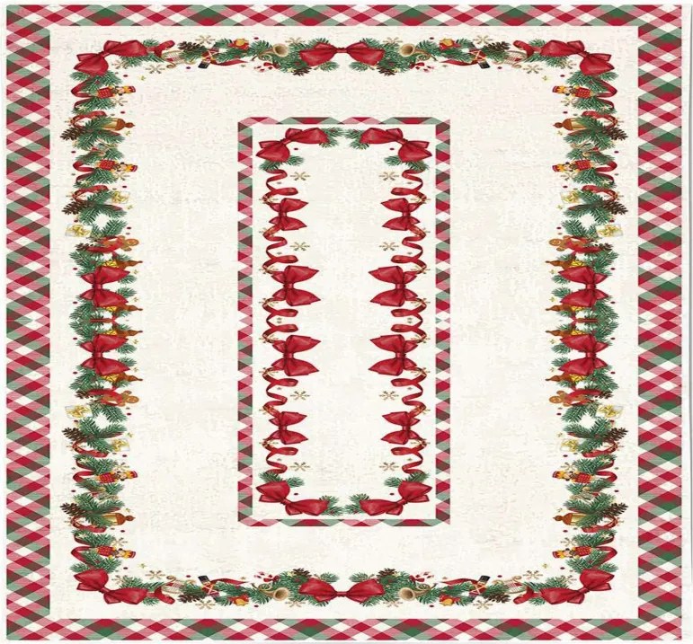 Asztalterítő, 140×140 cm – Hm-Tblnwy26-6-140