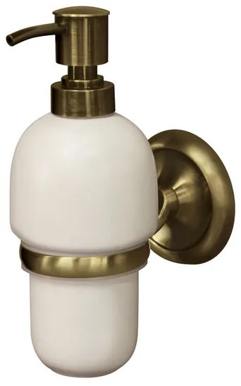 BISK Erga Deco, szappanadagoló, antik sárgaréz, ERG-02213