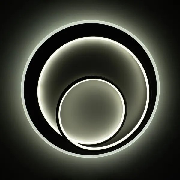 BRILAGI - Dimmelhető LED mennyezeti lámpatest FLARE LED/70W/230V átm. 50 cm fehér/fekete + távirányító