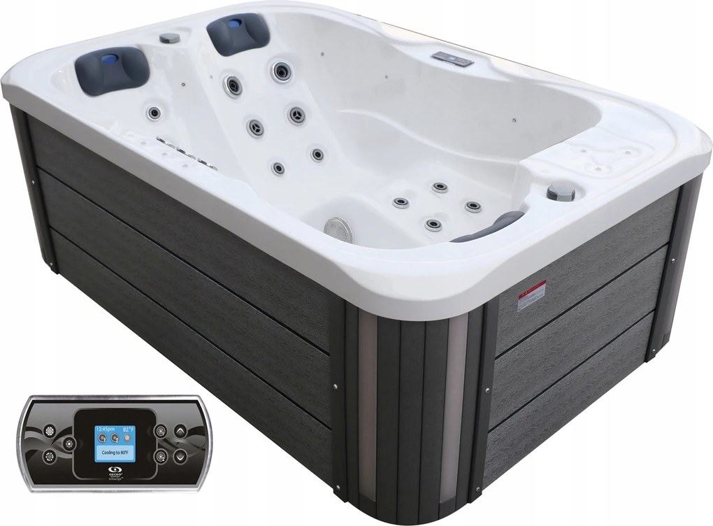 Spa kerti pezsgőfürdő 3 személyes 195x127x76cm AG-4 Balboa Gecko