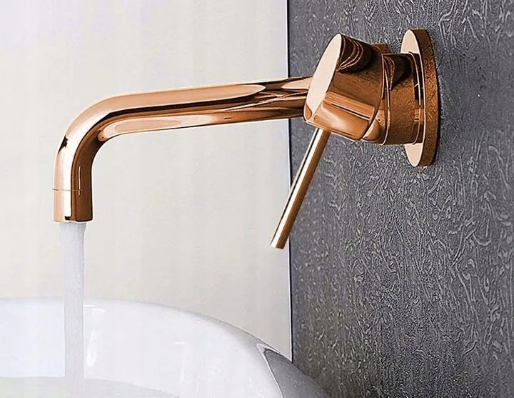 Falra szerelhető csaptelep Rea Lungo rose gold + box