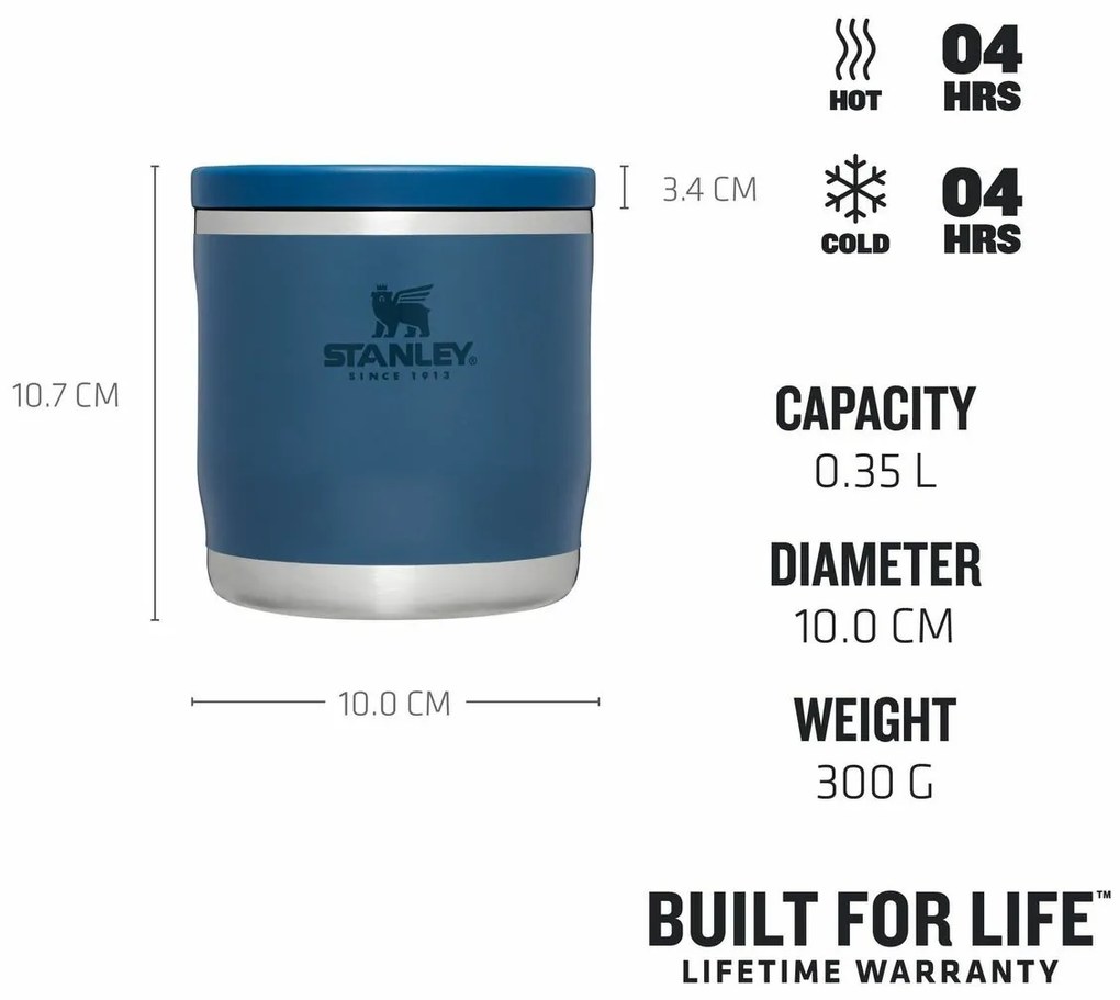 Stanley Adventure To-Go ételes termosz 350 mlAbyss kék, 350