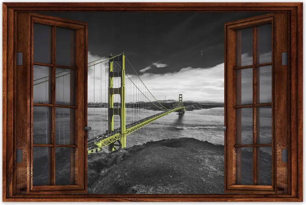 Poszterek 90x60 Usa híd Tájkép