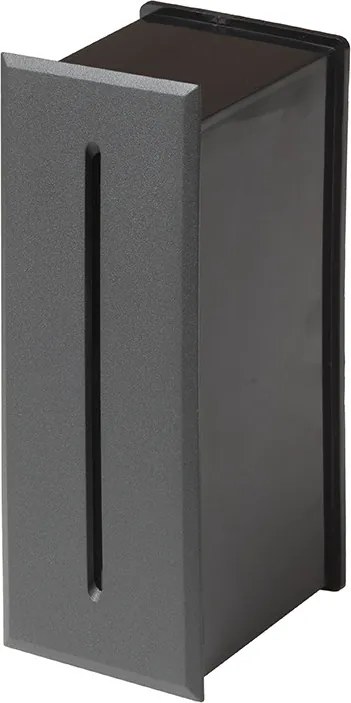 RENDL SEGNO süllyesztett lámpa antracitszürke 230V LED 3W IP54 3000K