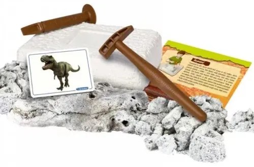 Világító dinoszaurusz Archeo Fun T-Rex régészeti készlet Clementoni