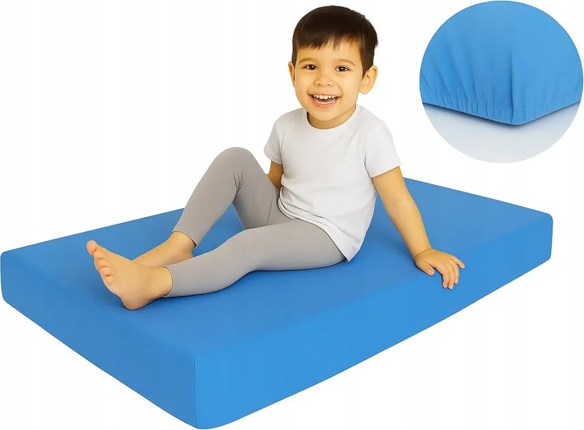 Lepedő 80x160 jersey gumis kiságyba lengyel színek prémium termék