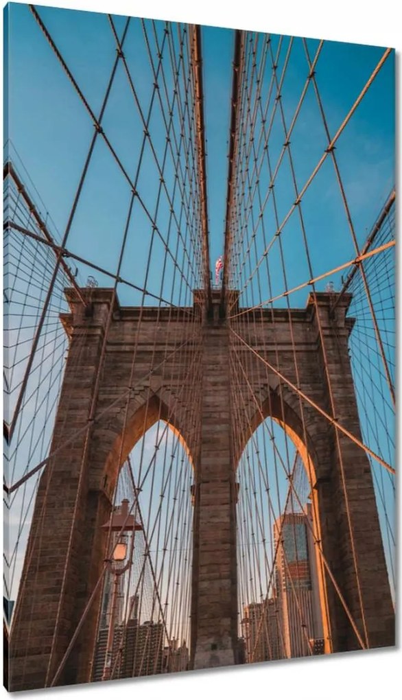 Vászonkép 80x120 Kötélhíd Usa Egyesült Államok
