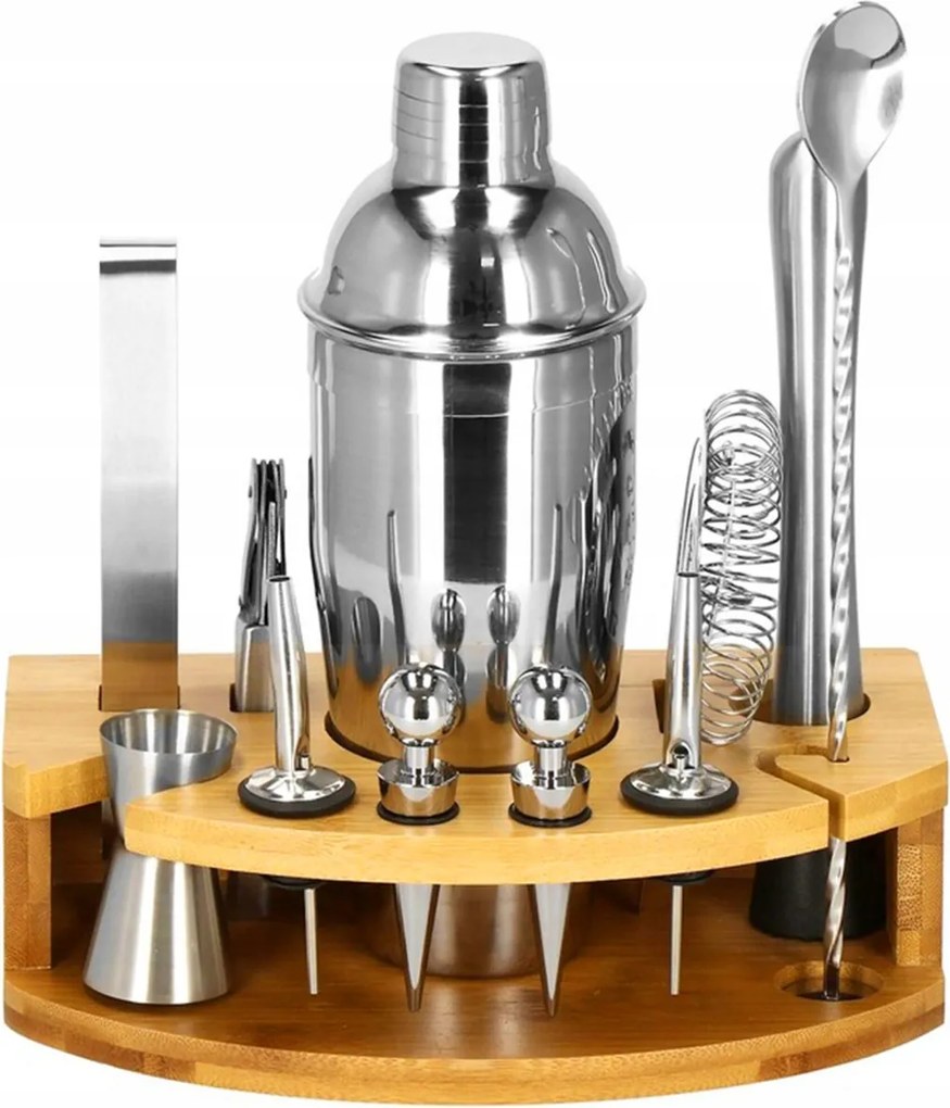 Csapos Szett DA-98 Ital Shaker 750ML Állvány 12 RÉSZES(73/DA-98