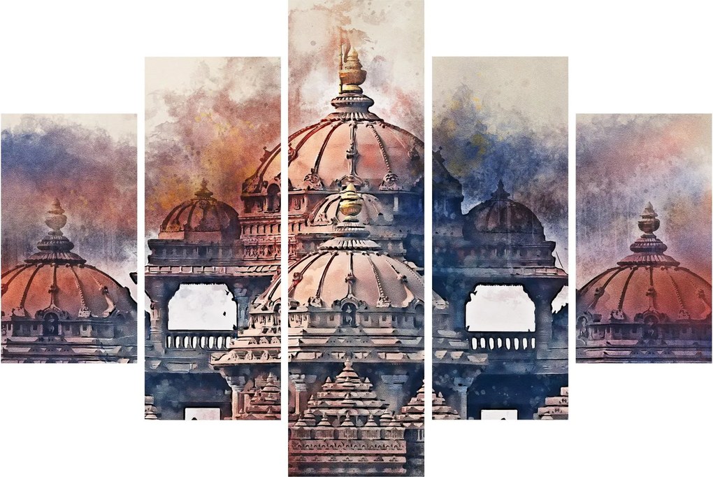 Kép - Akshardham, New Delhi, India (150x105 cm)