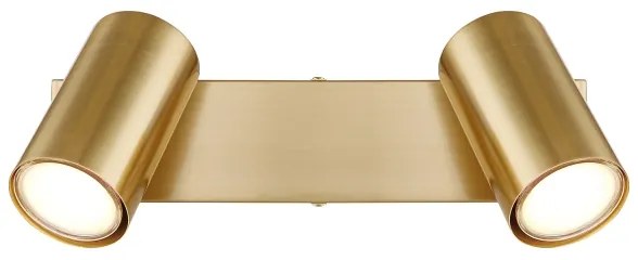 Globo 57911-2GO - Spotlámpa ROBBY 2xGU10/35W/230V arany