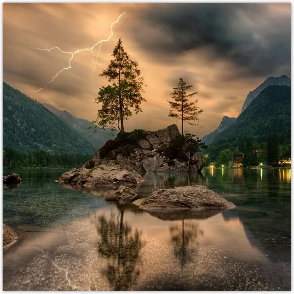 Poszterek 30x30 Hegyi szépség Tájkép