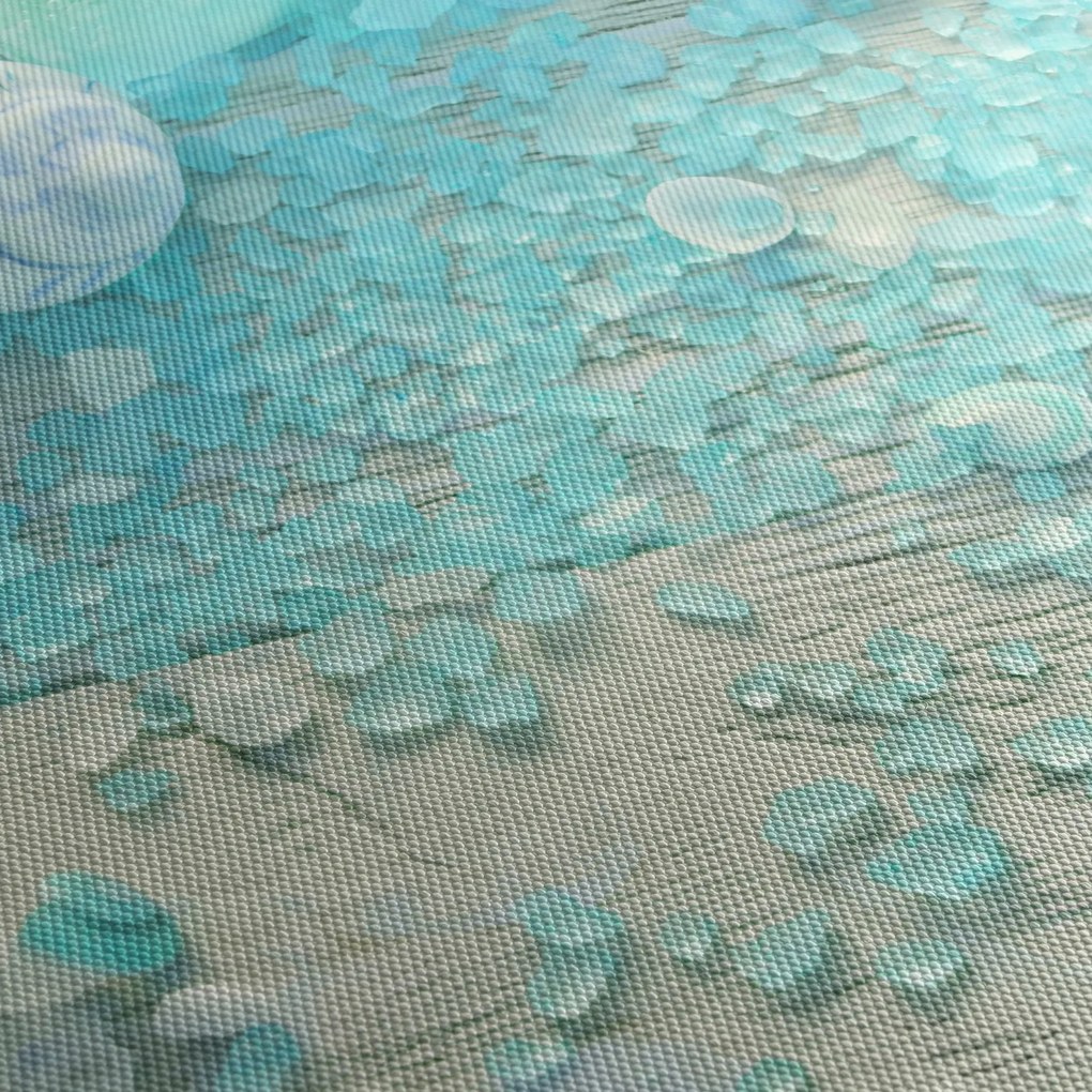 Kép - Tengerparti hangulat türkiz árnyalatokban (90x60 cm)