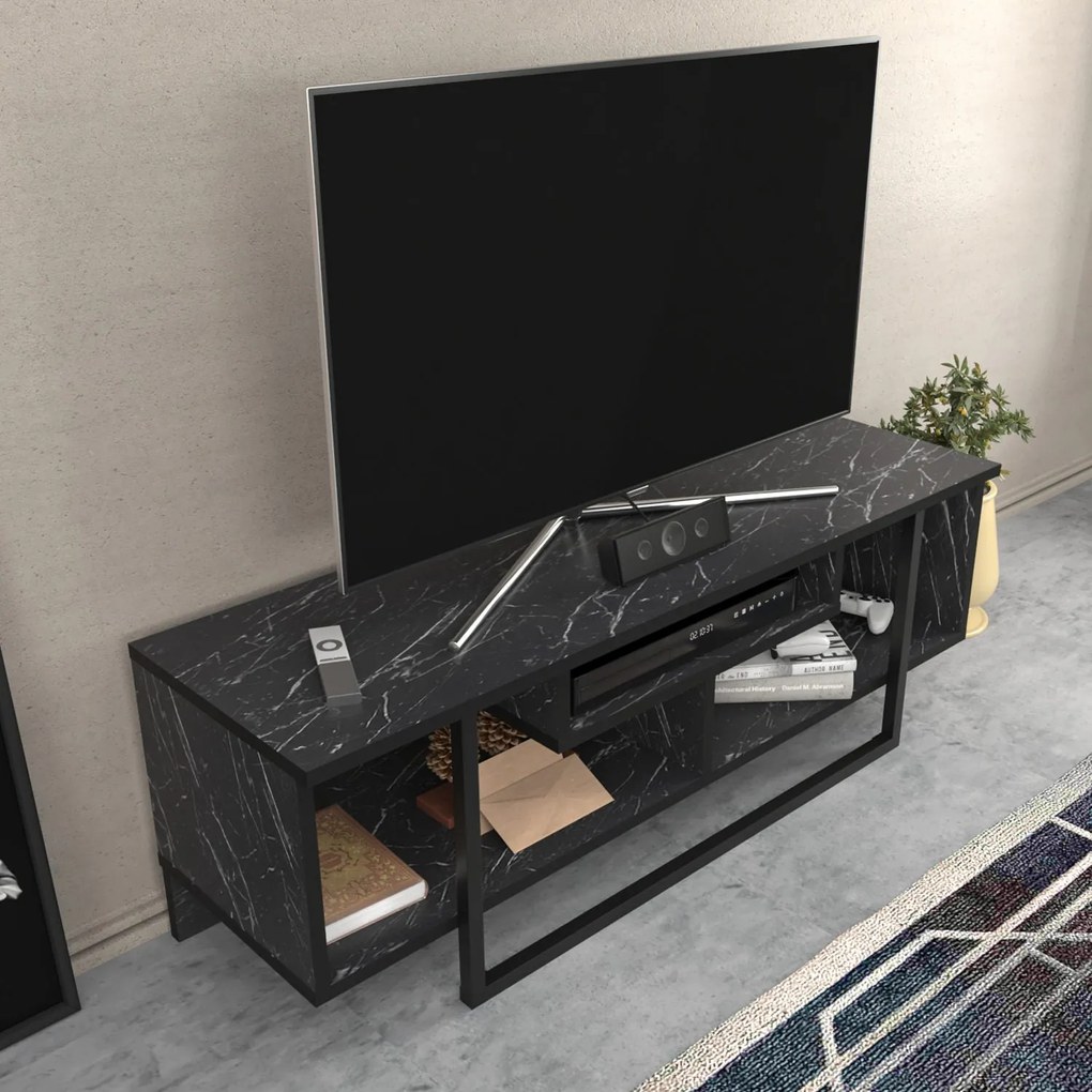 TV szekrény Asal 120 - Black