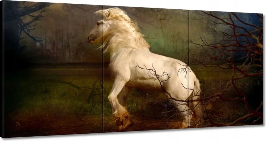 Vászonkép 180x90 Ló Lovak Lovaglás