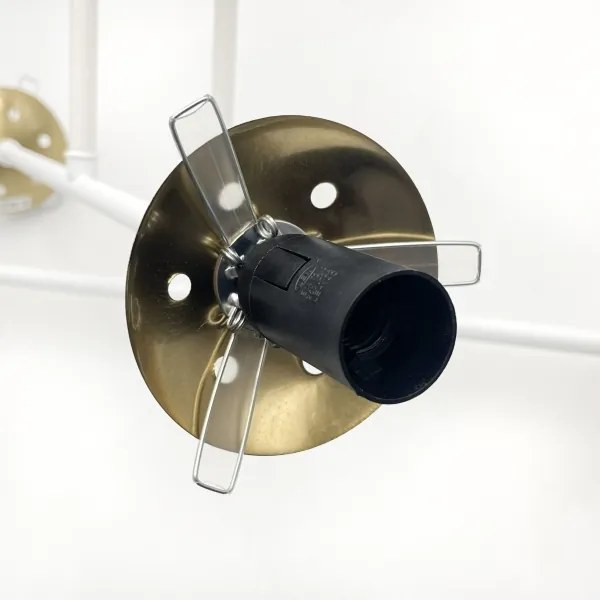 Brilagi - Felületre szerelhető csillár MALIVA 4xE14/15W/230V arany/fehér