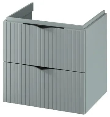 Cersanit S1015-015 - Falra szerelhető fürdőszobai mosdó alatti szekrény TIRSO 60x45 cm menta