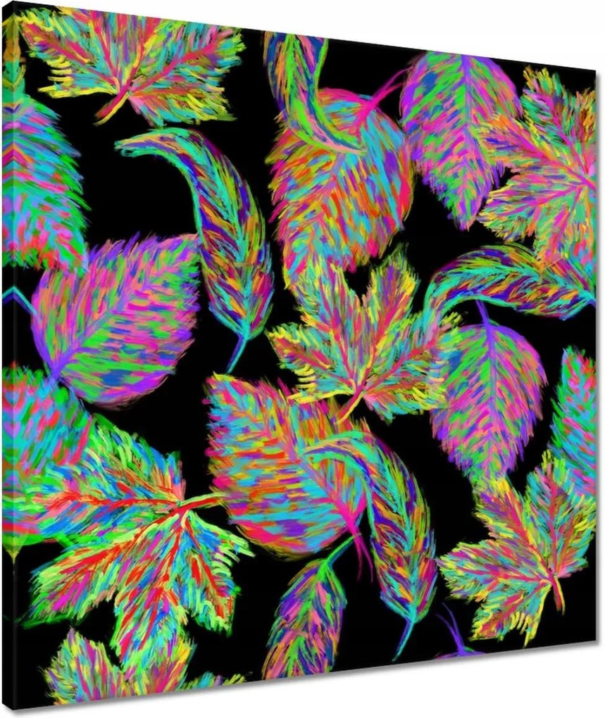 Vászonkép 50x50 Színes levelek Levelek