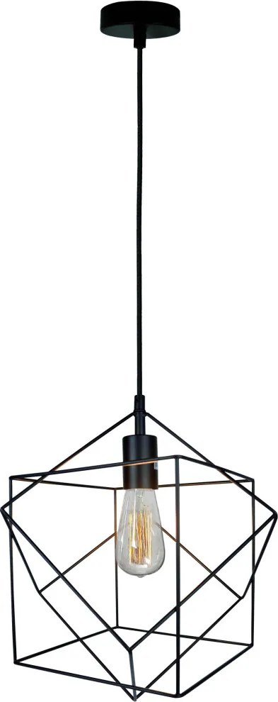 Függeszték Fekete QUADRO VIOKEF-4193400