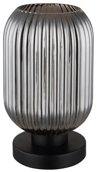 Globo 15469TS - Asztali lámpa NORMY 1xE27/40W/230V szürke