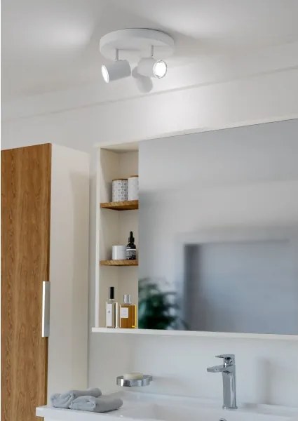 Eglo 901962 - CONSUMA fürdőszobai spotlámpa 3xGU10/5W/230V IP44 fehér