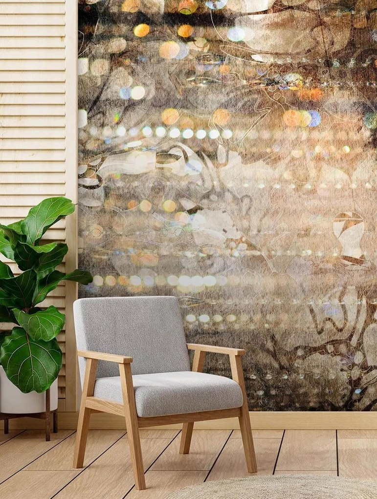 Gario Fotótapéta Árnyékok és fényvisszaverodések Anyag: Vlies, Méret: 200 x 280 cm