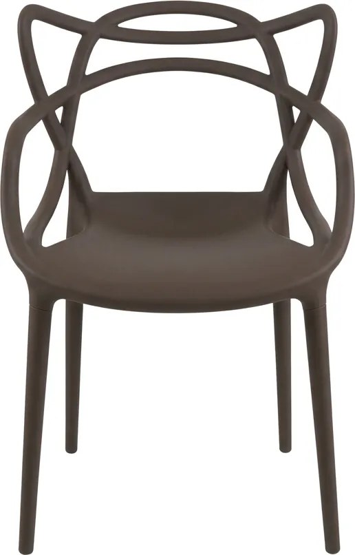 Barna műanyag szék KATO