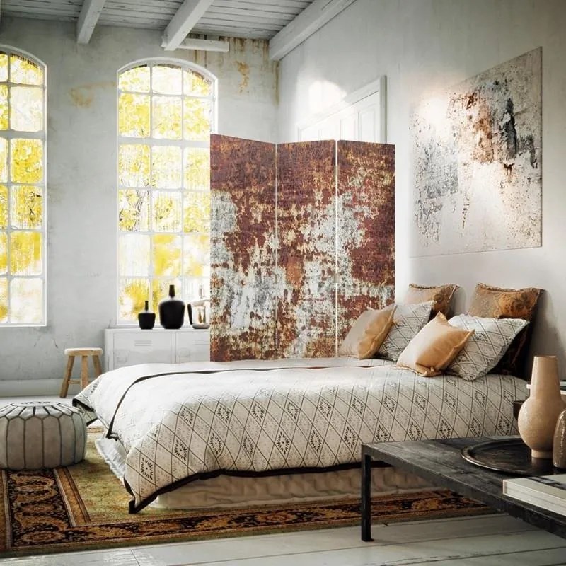 Gario Paraván Rozsdás fém Méret: 145 x 170 cm, Kivitelezés: Klasszikus paraván