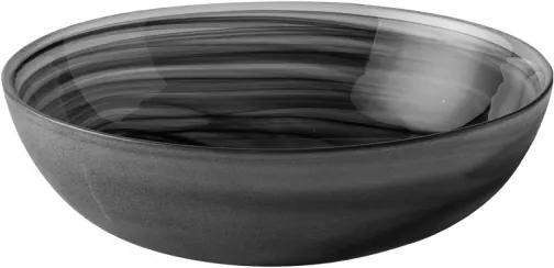 S-art - Tál fekete 18 cm - Elements Glass (321912)