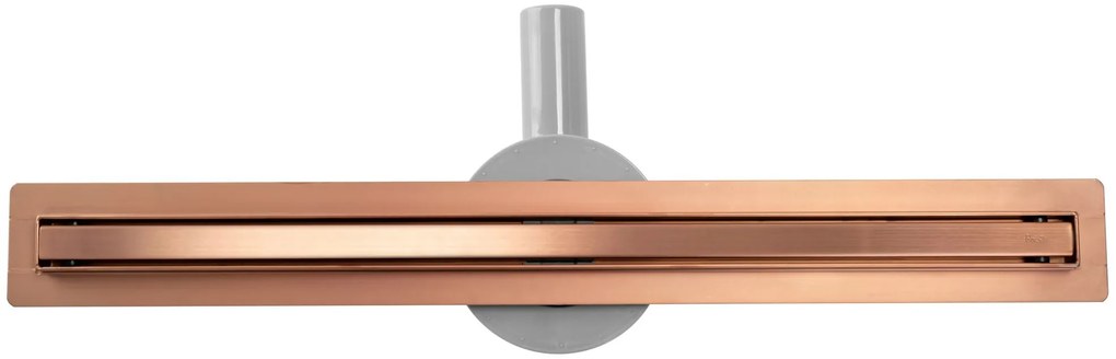 Lineáris lefolyó NEO Slim Pro szálcsiszolt réz 80