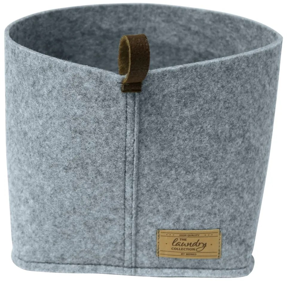 Felt szürke textil rendszerező, 18 x 12 cm - Wenko