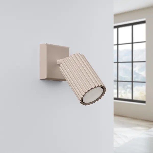 Brilagi - Fali spotlámpa CRESTO 1xGU10/10W/230V taupe