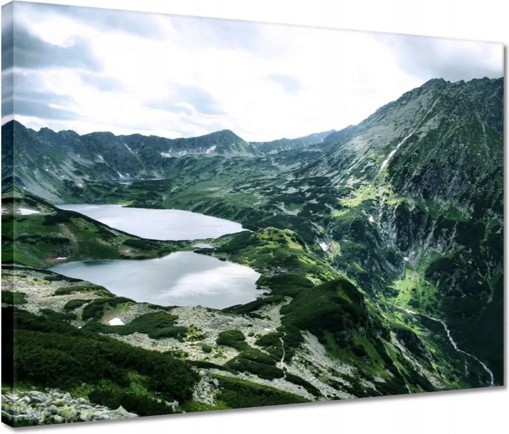 Vászonkép 40x30 Tátra Völgy 5 tó