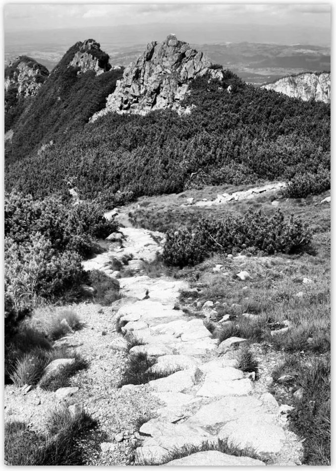 Poszterek A4 Pion Tátra Lengyel hegyek Kilátás