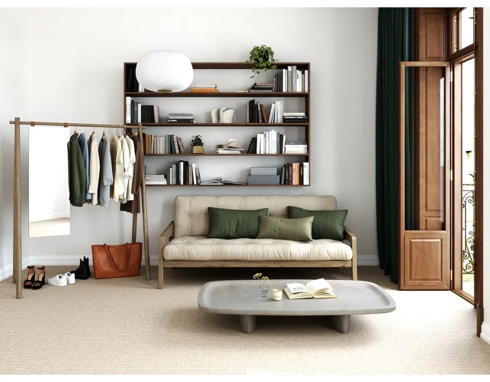 Barna ruhatartó állvány borovi fenyőből Hongi - Karup Design