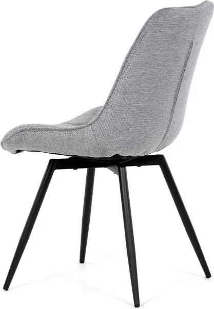 Étkezőszék szürke, szövet anyag HC-T1130 GREY2