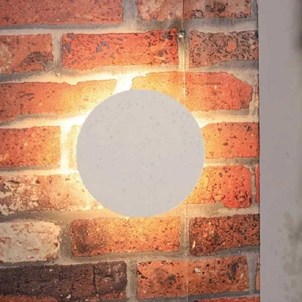 LED Kültéri fali lámpa LED/12W/230V 3000K IP65 fehér