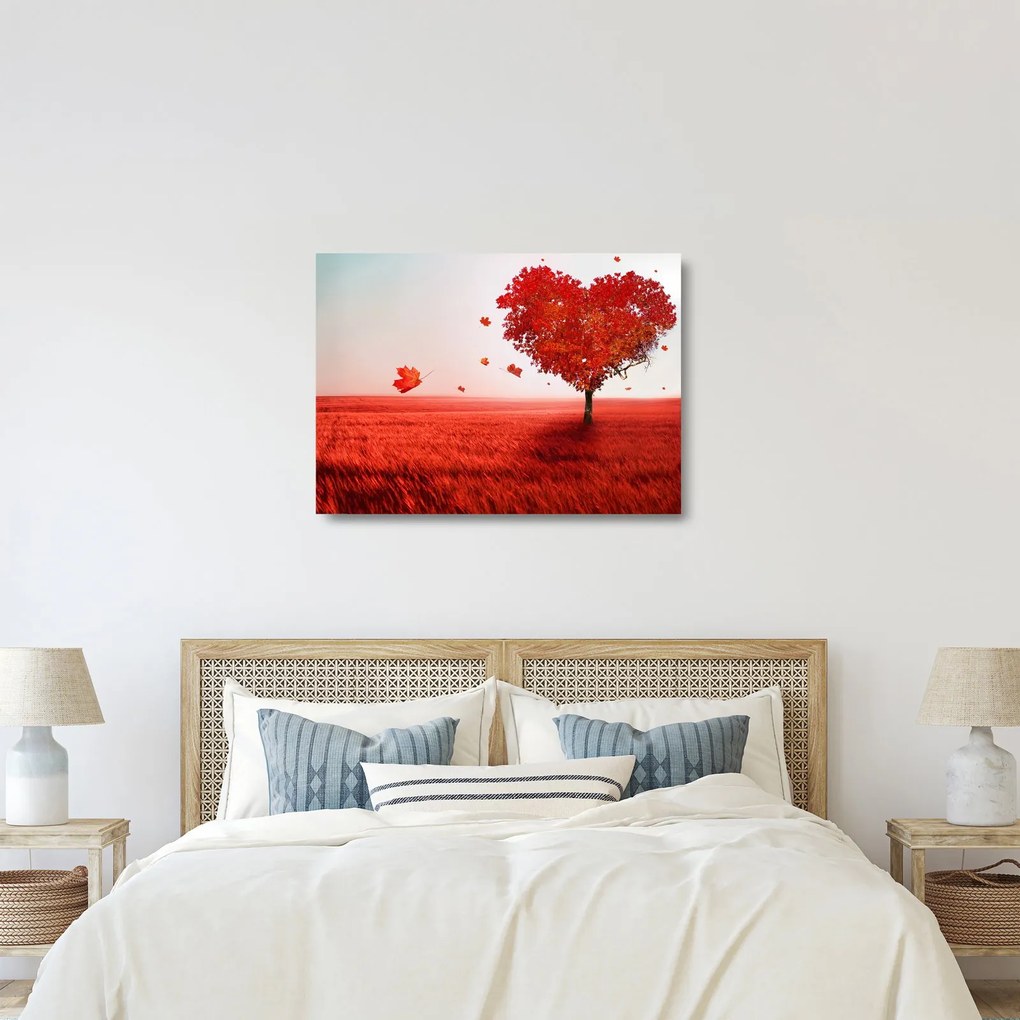 Kép - A szeretet fája (üvegen) (70x50 cm)