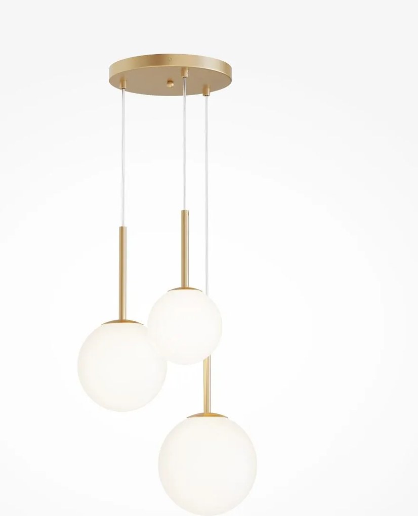 Maytoni modern függeszték basic form fehér arany mymod321pl-03g1