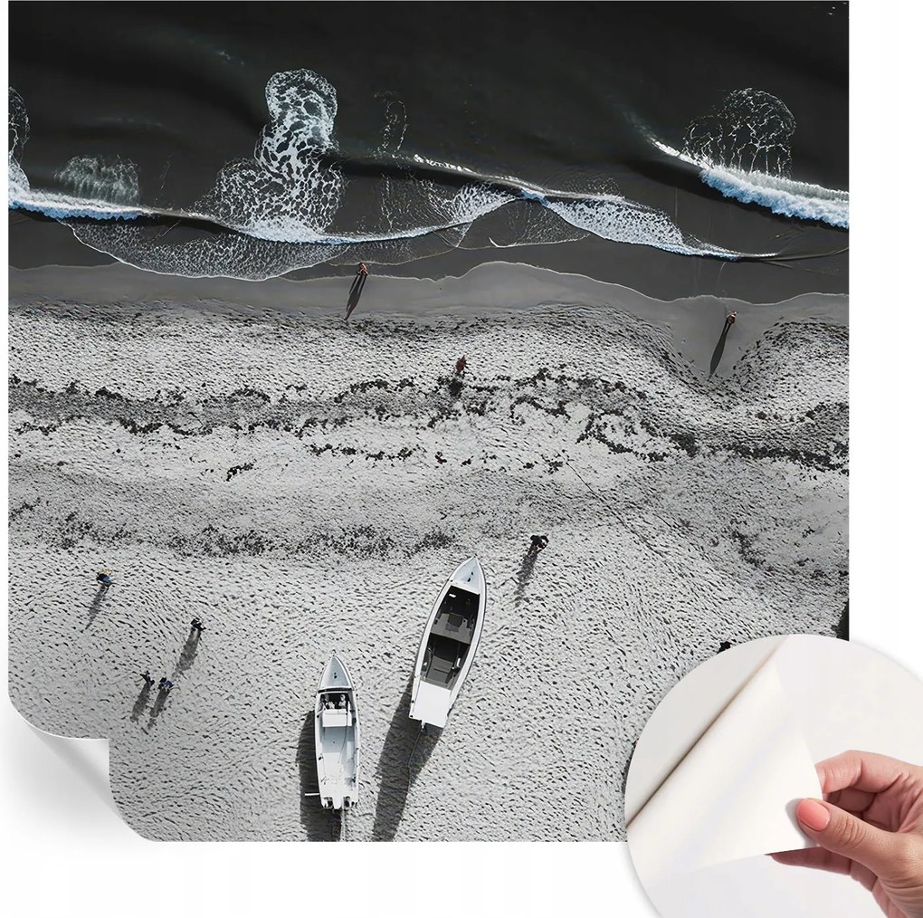 Öntapadós Dekoratív Fotótapéta Hálószobába Tengerparti nyugalom 250x250 cm