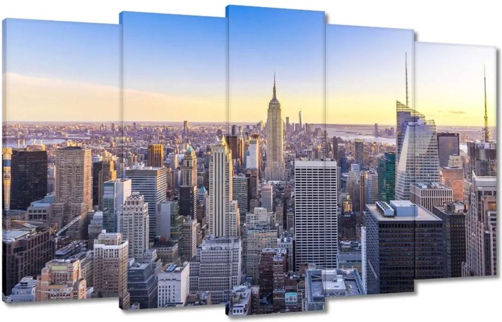 Festmények 100x60 New York Kilátás