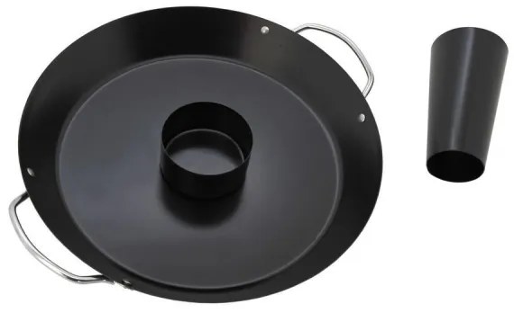 30 cm-es grillállvány csirke serpenyővel