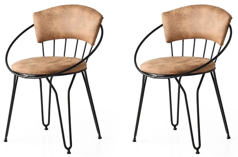 Istanbul Beige and Black étkezőszékek, 2 db