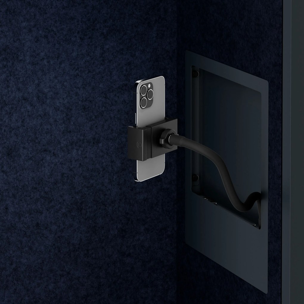 Sally 600mm korpus Antracytowy - siedzisko Granatowy