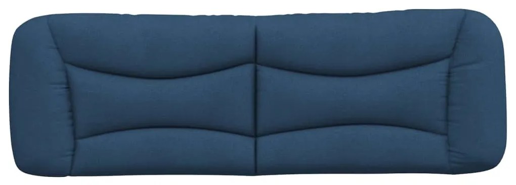 kék szövet fejtámla párna Hvar 160 cm