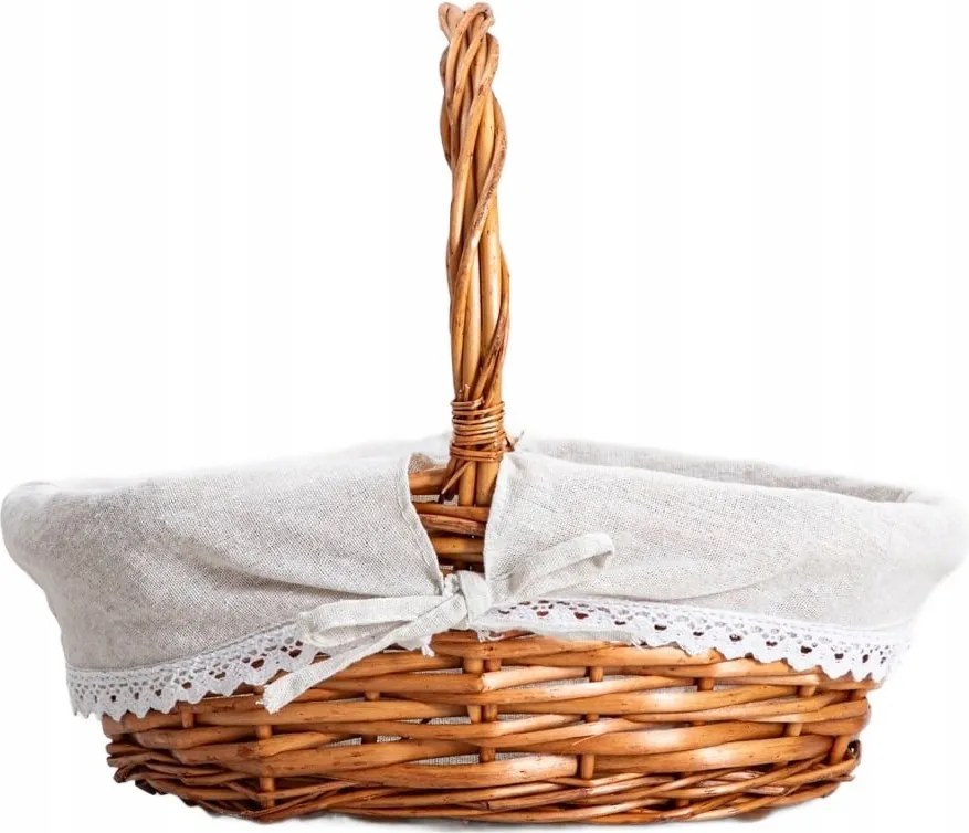 Carello fonott kosár hosszúkás 36x25x30 cm Homla